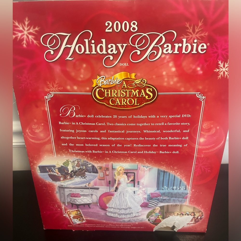 2008 Holiday Barbie African American celebrating 20 years - Picture 4 of 6